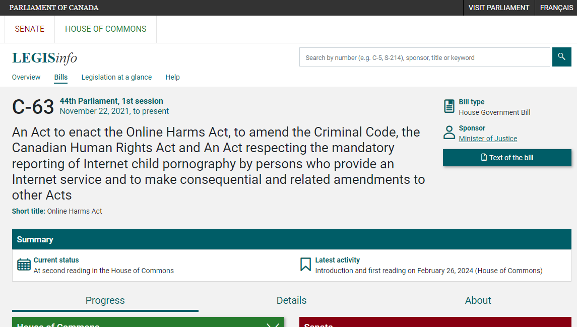 Bill C 63 Online Harms Act Who S Really Pushing This Agenda   Bill.c.63.01 