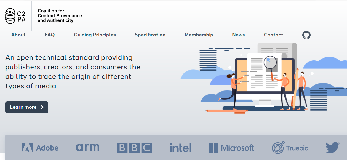 Content Provenance Example Coalition For Content Provenance And Authenticity (C2PA), Project ...